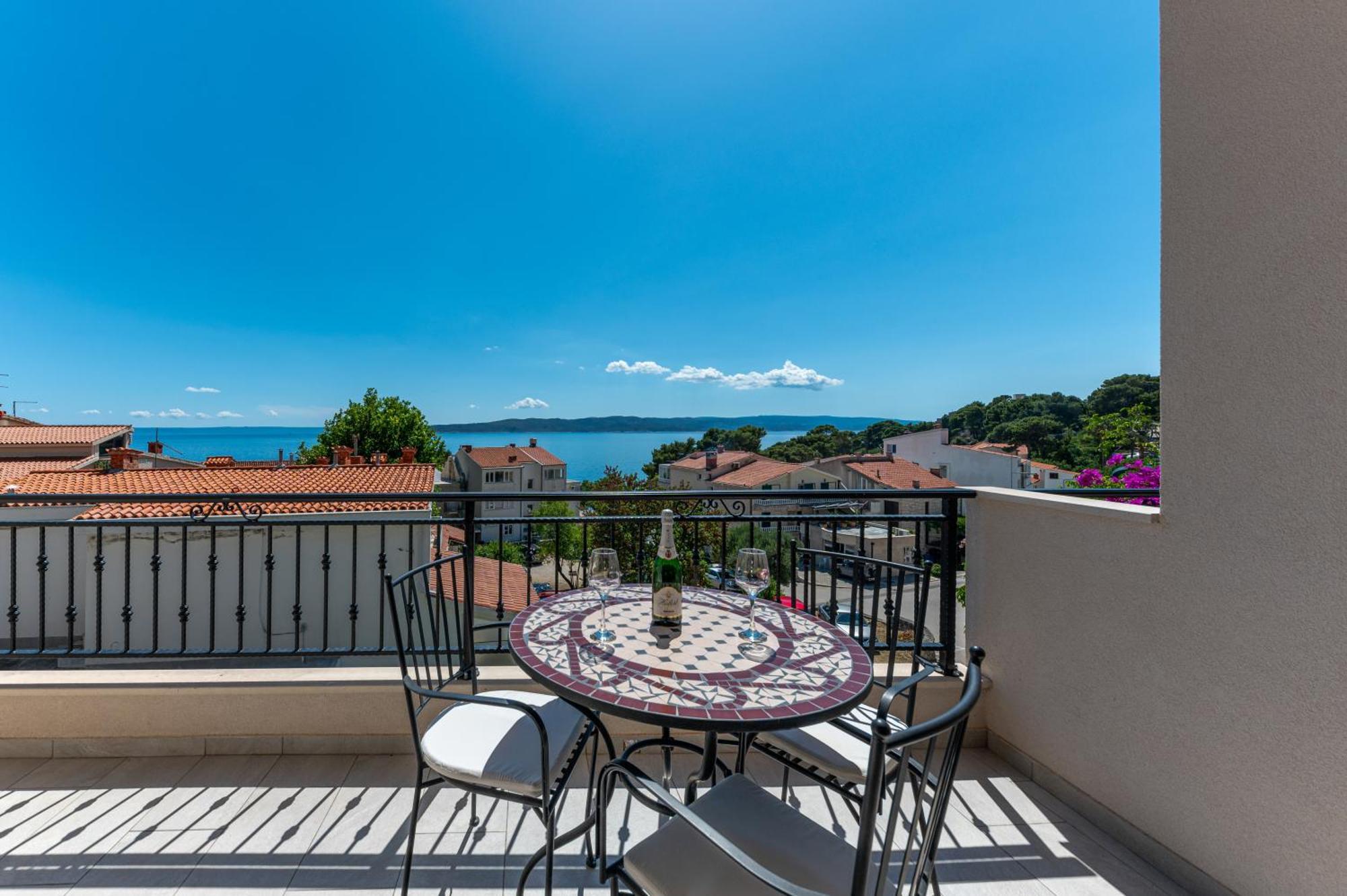 Villa Sokol Brela Esterno foto